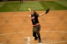 Average College Softball Pitching Speed